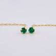 Stud Earrings Chain Long 0.95 g / 2 1/4 in 18K Yellow Gold