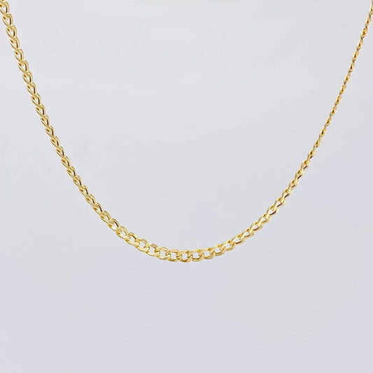 Cuban Links 2.35g / 24 in / 2.35mm Yellow Gold 18K