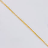 Cadena Cubana 1.65 g / 23 1/2 in / 1.6 mm Oro Amarillo 18K