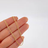 Cadena Cubana 1.65 g / 23 1/2 in / 1.6 mm Oro Amarillo 18K