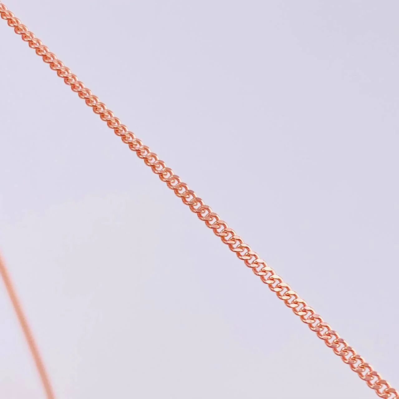 Cuban Links 6.15g / 24 in / 1.7mm Rose Gold +1 18K *