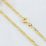 Cadena Figaro 3.3gr / 27 1/2 in / 2.7mm Oro Amarillo +1 18K