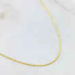Cadena Aro Seguido 1.75gr / 17 3/4 in / 1.5mm Oro Amarillo +3 18K ©