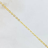 Cadena Aro Seguido 1.75gr / 17 3/4 in / 1.5mm Oro Amarillo +3 18K *