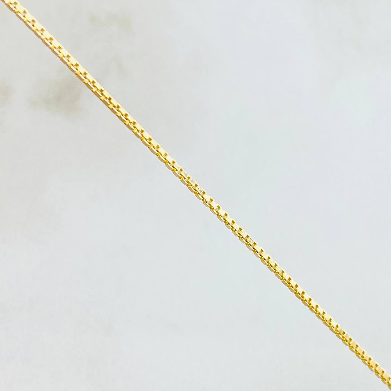Cadena Veneciana 3.85gr / 19 3/4 in / 1mm Oro Amarillo +3 18K *