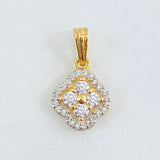 Dije Trebol Túpido 1.45gr / 3/4 in / Oro Amarillo 18K