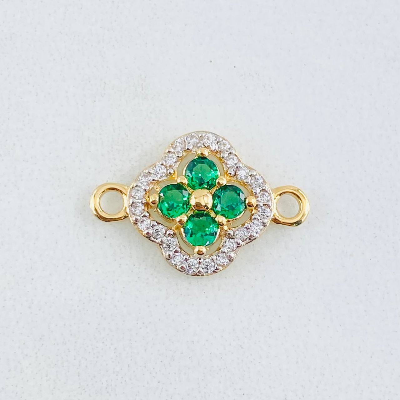 Herraje Trebol Túpido 1.2gr / 3/4 in / Oro Amarillo 18K
