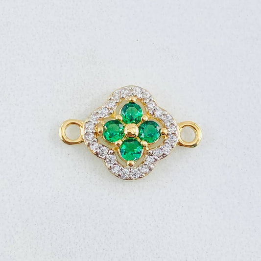 Herraje Trebol Túpido 1.2gr / 3/4 in / Oro Amarillo 18K