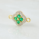 Herraje Trebol Túpido 1.2gr / 3/4 in / Oro Amarillo 18K
