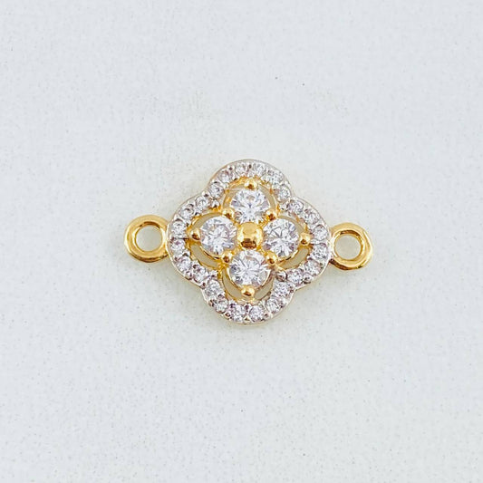 Herraje Trebol Túpido 1.2gr / 3/4 in / Oro Amarillo 18K
