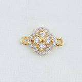 Herraje Trebol Túpido 1.2gr / 3/4 in / Oro Amarillo 18K