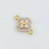 Herraje Trebol Túpido 1.2gr / 3/4 in / Oro Amarillo 18K