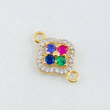Herraje Trebol Túpido 1.15gr / 3/4 in / Oro Amarillo 18K