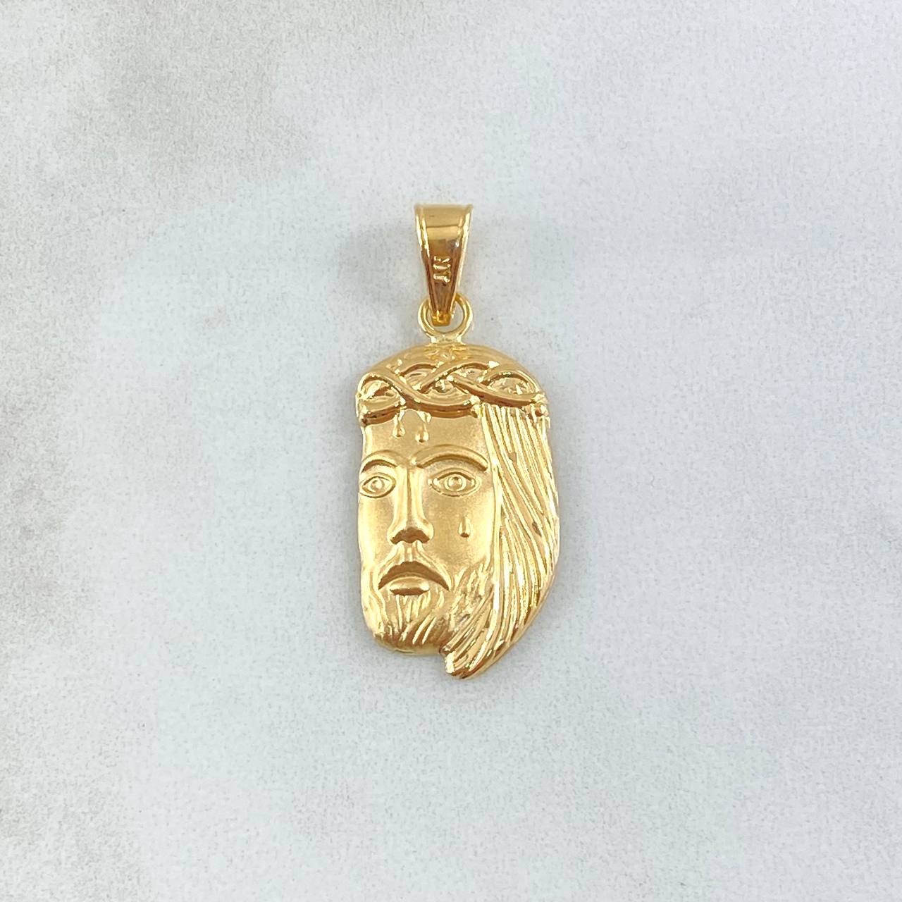 Dije Rostro Jesus 2.1gr / 3.5cm / Oro Amarillo 18K *