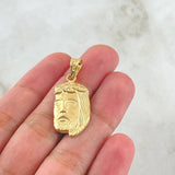 Dije Rostro Jesus 2.1gr / 3.5cm / Oro Amarillo 18K *