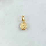 Pendant San Miguel Arcangel 0.35gr / 1.5cm / Smooth Yellow Gold 18K Charger *