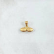 Dije Ojos De Santa Lucia 0.4gr / 1cm / Oro Amarillo 18K *