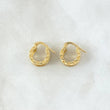 Hoop Earrings BV 4.45gr / 1.5cm / Yellow Gold 18K *