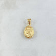 Pendant Archangel Saint Raphael 0.6gr / 2cm / Yellow Gold 18K