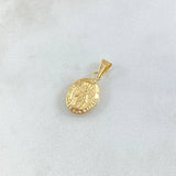 Pendant Archangel Saint Raphael 0.6gr / 2cm / Yellow Gold 18K