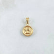 Pendant Angel 0.55gr / 0.7in / Smooth Bail 18K Gold *