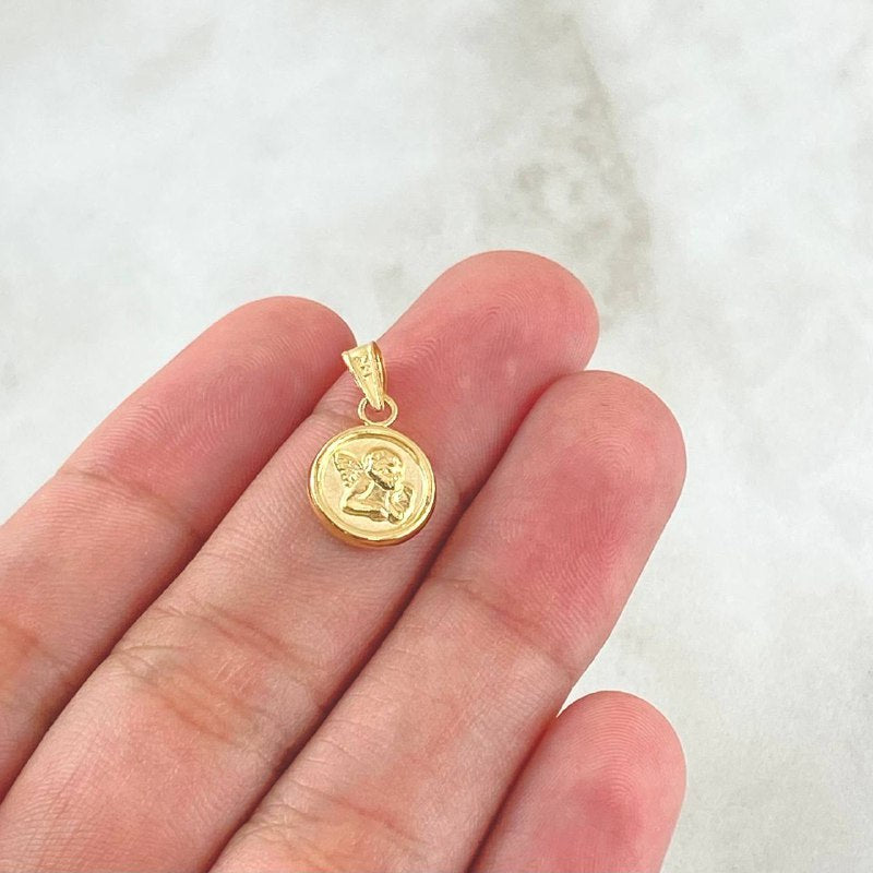 Pendant Angel 0.55gr / 1.8cm (0.7in) / 18K Gold