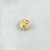 Charm San Miguel Arcangel 0.6gr / 1cm / Yellow Gold Drum 18K