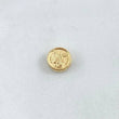 Herraje San Miguel Arcangel 0.45gr / 1cm / Tambor Oro Amarillo 18K ©