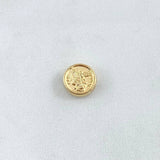 Herraje San Miguel Arcangel 0.45gr / 1cm / Tambor Oro Amarillo 18K ©