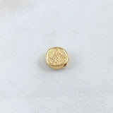 Herraje San Miguel Arcangel 0.4gr / 9.4mm Tambor Oro Amarillo 18K ©