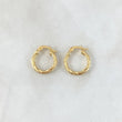 Candongas Lizy 0.9gr / 1.7cm / Entorchadas Oro Amarillo 18K *