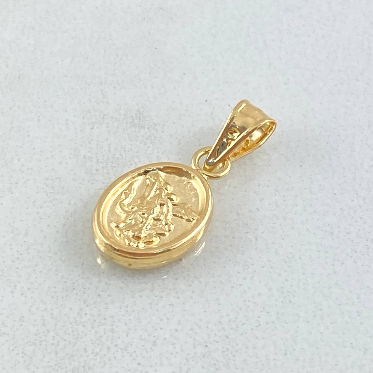 San Miguel Archangel Pendant 0.45gr / 1.8cm (0.7in) / 18K Gold *