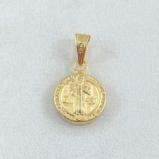 San Benito Pendant 0.45gr / 3/4 in / 18K Yellow Gold