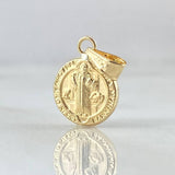 San Benito Pendant 0.45gr / 3/4 in / 18K Yellow Gold