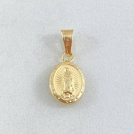 Pendant Virgin Guadalupe 0.5gr / 1.9cm / 18K Yellow Gold