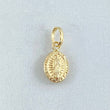 Dije Virgen Guadalupe 0.25gr / 1/2 in / Oro Amarillo 18K *