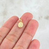 Pendant Virgin Guadalupe 0.4gr / 1.6cm / 18K Yellow Gold