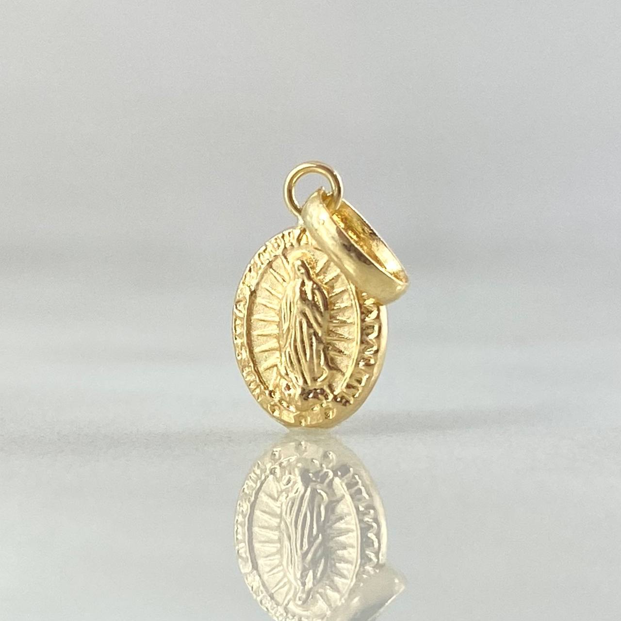 Dije Virgen Guadalupe 0.25gr / 1/2 in / Oro Amarillo 18K *