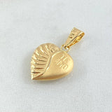Pendant Heart I Love You 1.1gr / 2.5cm / 18K Gold ©