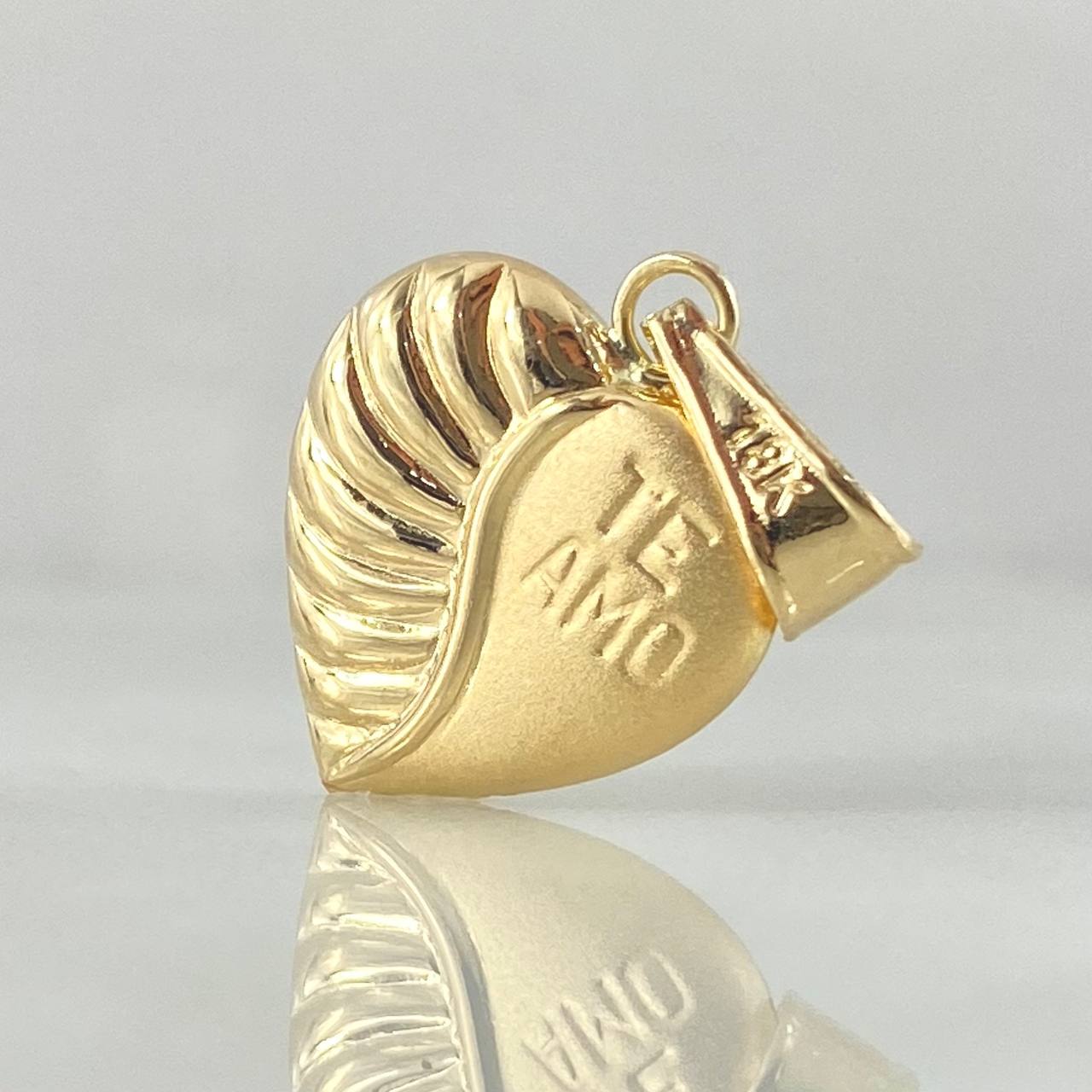 Pendant Heart I Love You 1.1gr / 2.5cm / 18K Gold ©