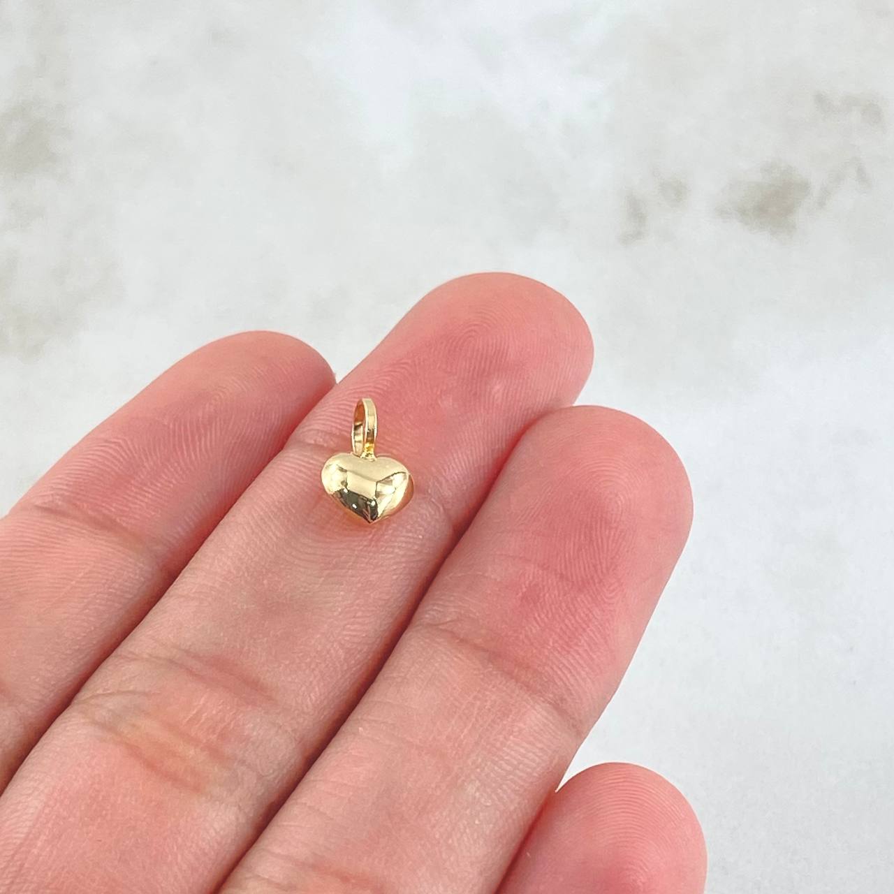 Pendant Heart 0.3gr / 1cm (0.4in) / 18K Gold ©