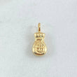 Pendant Money Bag 0.45gr / 1.5cm (0.6in) / 18K Gold