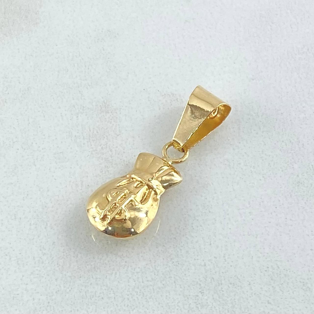 Money Bag Pendant 0.75gr / 2.3cm / 18K Gold *