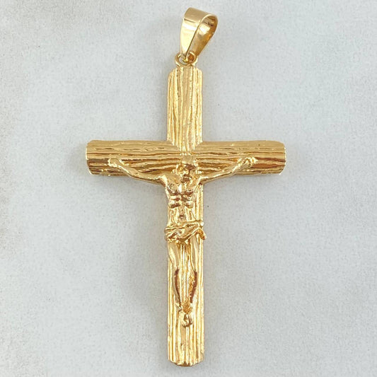 Dije Cruz Cristo 6.4gr / 5.2cm / Oro 18K ©