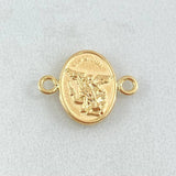Herraje San Miguel Arcangel 0.55gr / 1/2 in / Oro Amarillo 18K ©