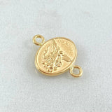San Miguel Archangel Fitting 0.55gr / 1.6cm / 0.6in / 18K Gold ©