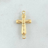 Charm Christ Cross 0.55gr / 2.5cm / 18K Gold ©