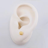 Topos Bola Diamantada 0.6g / in / 5mm Oro Amarillo 18K