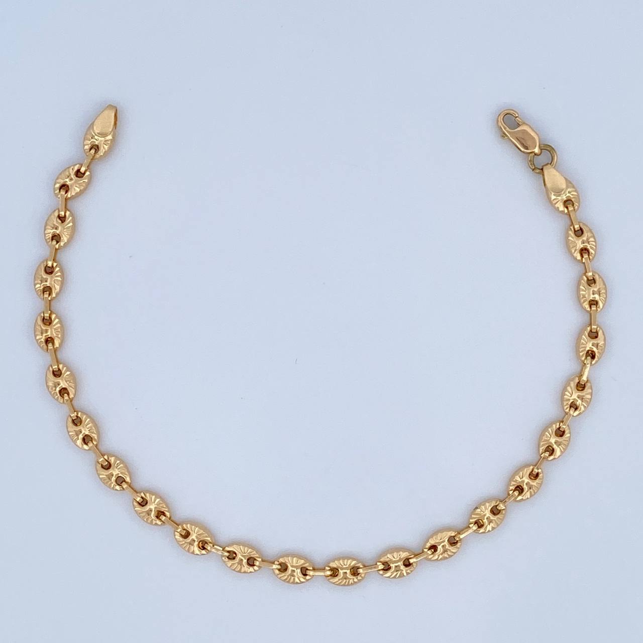 Bracelet GC 3.9gr / 7.1in / 18K Gold &