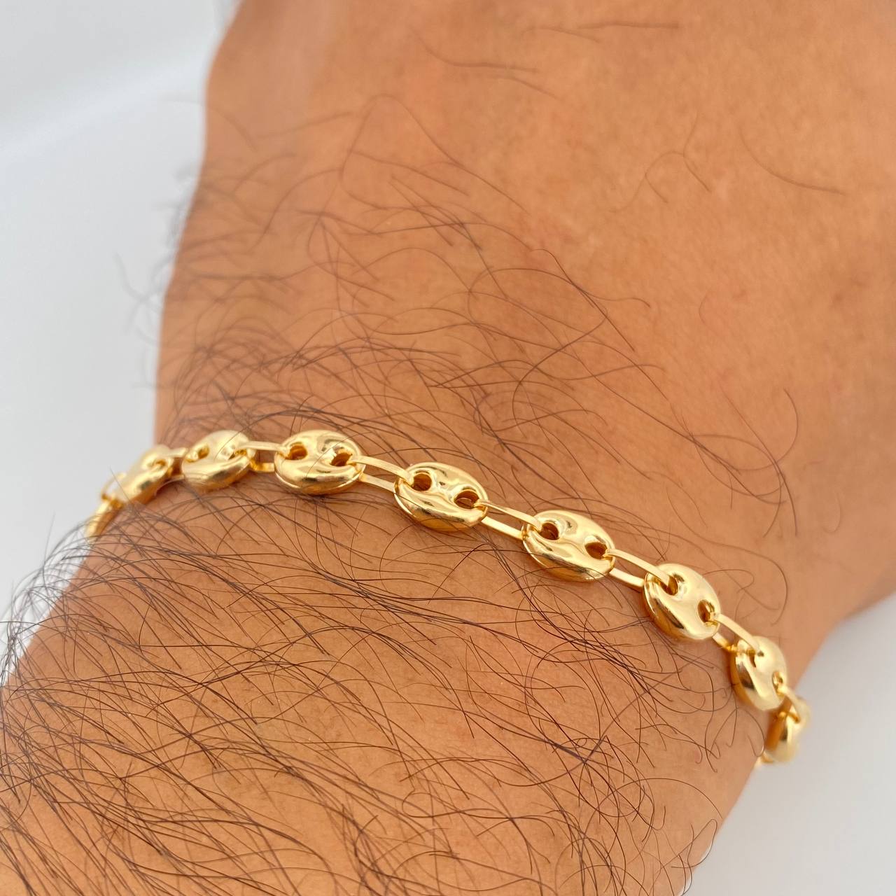 Bracelet GC 4.65gr / 8.5in / 18K Gold &